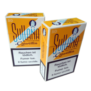 Sullana Zigarettenschachtel lokaler Tabak fair produziert ohne Zusatzstoffe