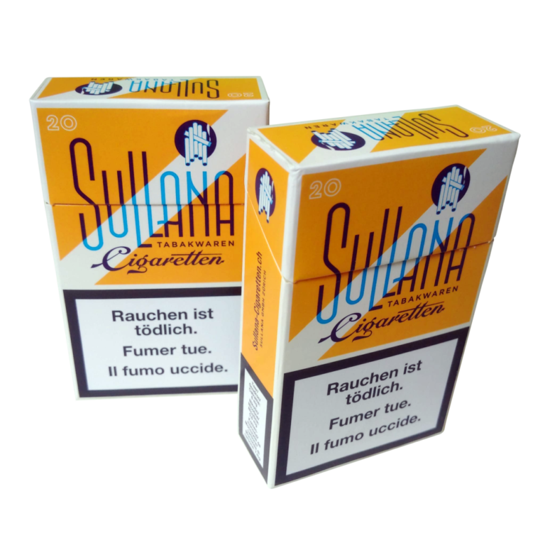 Sullana Zigarettenschachtel lokaler Tabak fair produziert ohne Zusatzstoffe